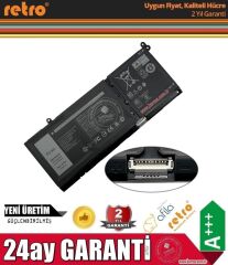 Dell İnspiron 14 7435 2-in-1 Notebook Bataryası, Laptop Pili / Ver.1 - 3Cell