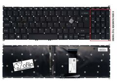 Acer Aspire 7 A715-51G-598W ‎NH.QGCEY.001 Notebook Klavyesi Tuş Takımı (Siyah TR) ışıklı