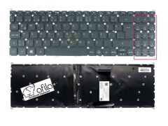 Acer Aspire 3 A315-34-C7LB Notebook Klavyesi ışıklı (Siyah TR) Ver.1