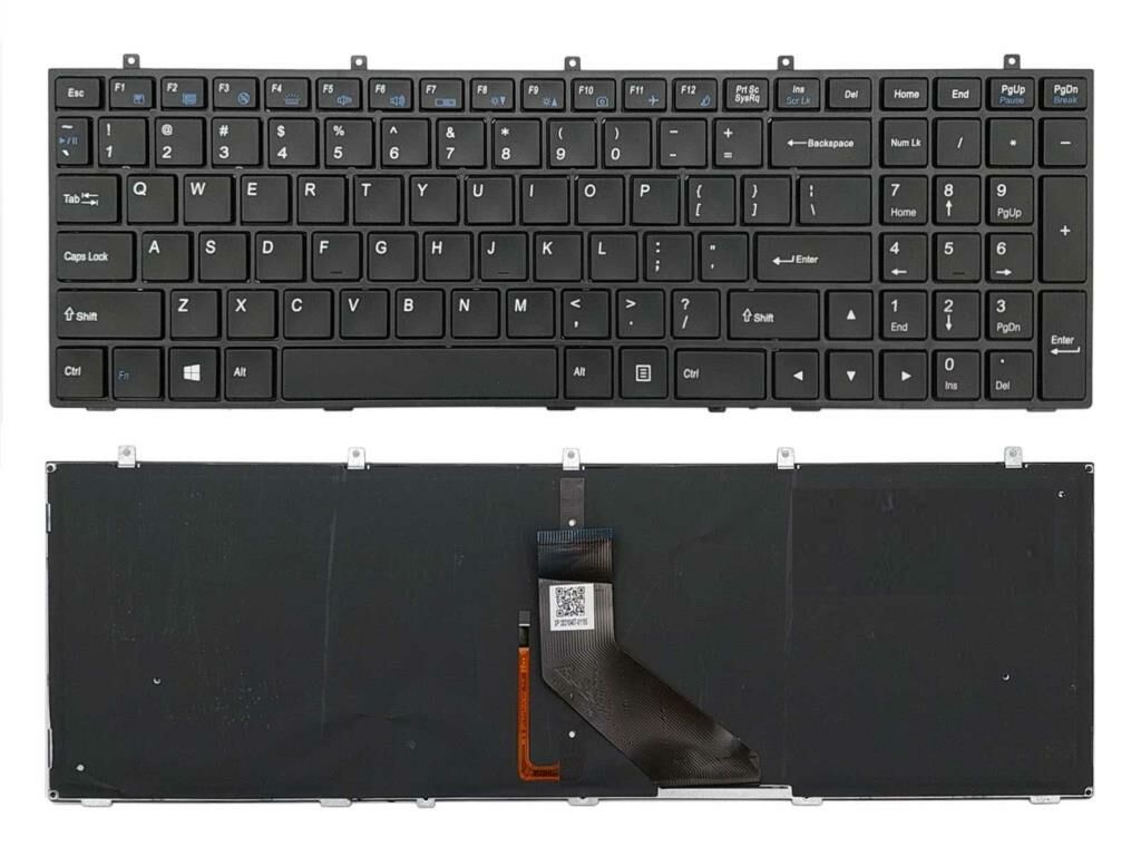 Monster, Clevo W670SZ, W670SZQ, W670SZQ1 Klavyesi (TR) ışıklı