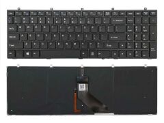 Monster, Clevo W670SZ, W670SZQ, W670SZQ1 Klavyesi (TR) ışıklı