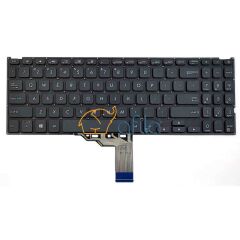 ASUS VivoBook F512FA-BQ148T, F512FA-BQ145T, F512FA-BQ150R Notebook Klavyesi (Füme Siyah TR) ışıklı