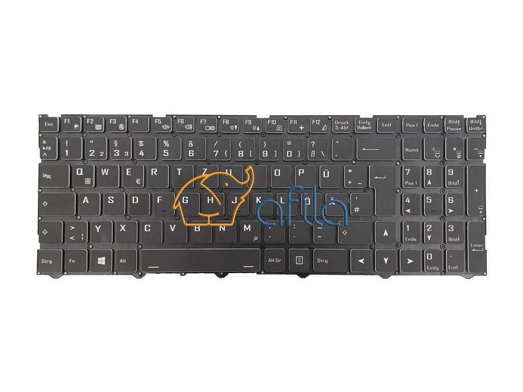 Monster Abra A5 V16.5.1, A5 V16.5.2 Notebook Klavyesi, Siyah TR ışıklı