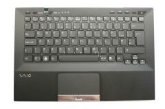 Sony VPCSA Notebook Klavyesi - Üst Kasa - Siyah - TR - Işıklı