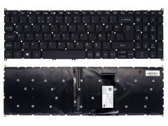 Acer Aspire A715-74G-7231 NH.Q5TEY.003 Notebook Klavyesi Tuş Takımı (Siyah TR) ışıklı