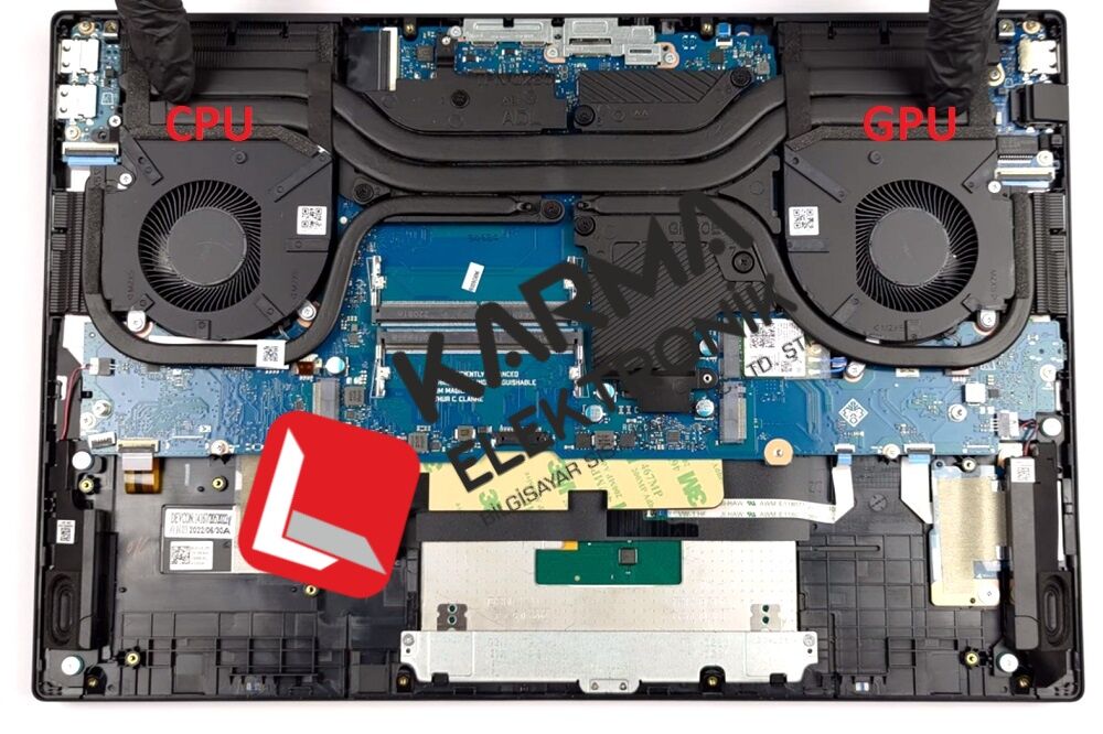 Hp Omen Gaming 16-k0006nt (6Z5Y5EA) Notebook Cpu, işlemci Fanı - V1 - 12V