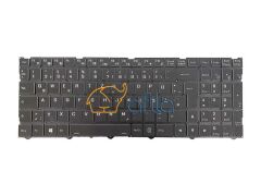 Monster Abra A5 V16.6.3, A5 V16.6.4 Notebook Klavyesi, Siyah TR ışıklı