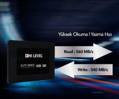 Hi-Level Elite 128GB 560MB-540MB/s 2.5 SSD HLV-SSD30ELT/128G