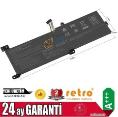 Lenovo ideapad 3-15ADA05 81W100F7TX, 81W100JRTX Bataryası, Pili