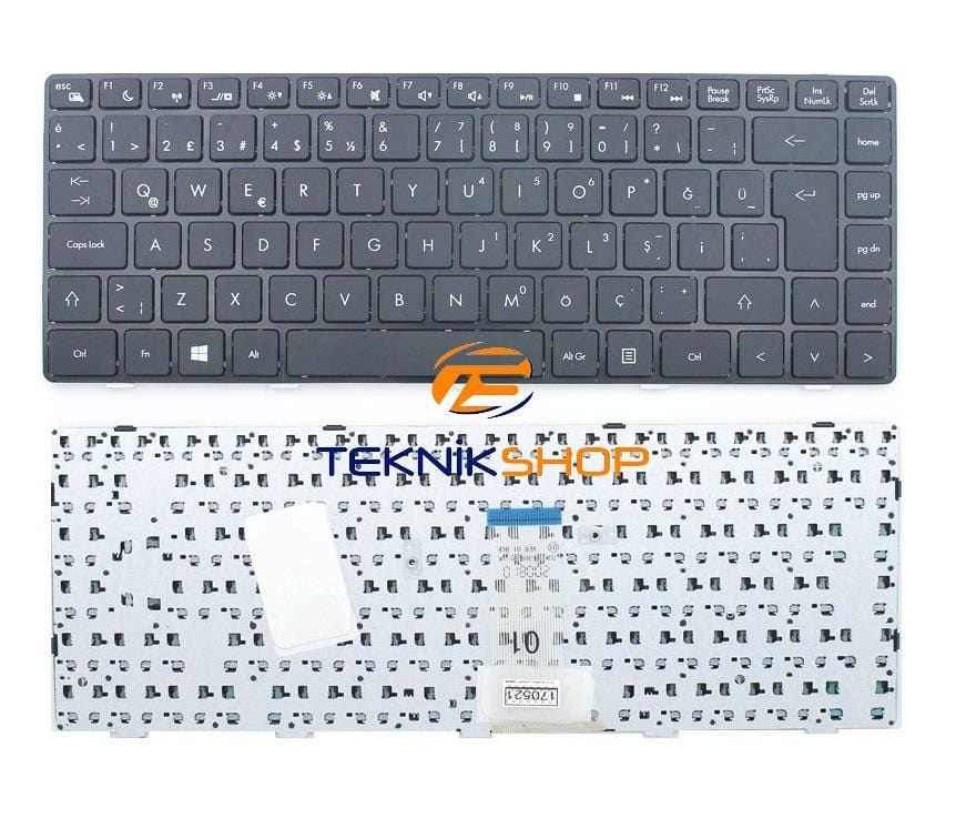 Grundig GNB 1450 Uyumlu Notebook Klavye (Siyah TR)
