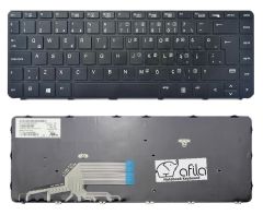 Hp ProBook 640 G2, 645 G2 Notebook Klavye (Siyah TR)