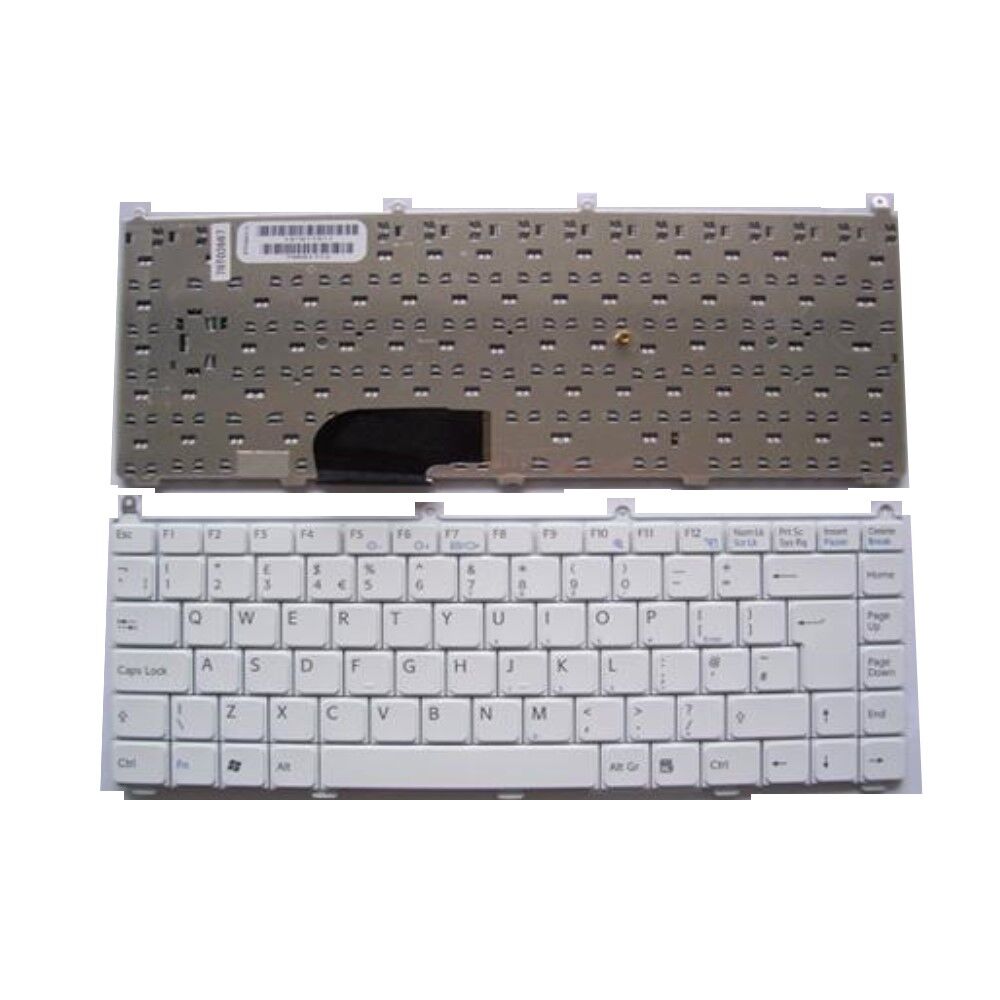 Sony Vaio PCG-7N1L Uyumlu Notebook Klavyesi Laptop Tuş Takımı (Beyaz TR)