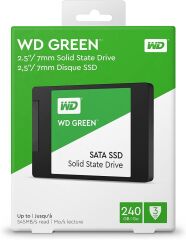 WD 240GB 2.5 SATA3 SSD 545MB/S 3DNAND WDS240G2G0A