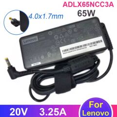 Lenovo uyumlu 20V 3.25A 65W (4.0*1.7mm) ADLX65NCC3A Adaptörü, Şarj Cihazı - Orjinal Ürün - Outlet