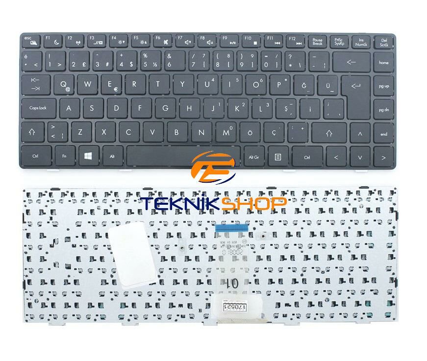 Grundig GNB 1460 B1 i3 Uyumlu Notebook Klavyesi (Siyah TR)