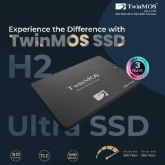 Twinmos 1TB 2.5'' SATA3 SSD HDD 580/550 (TM1000GH2UGL)