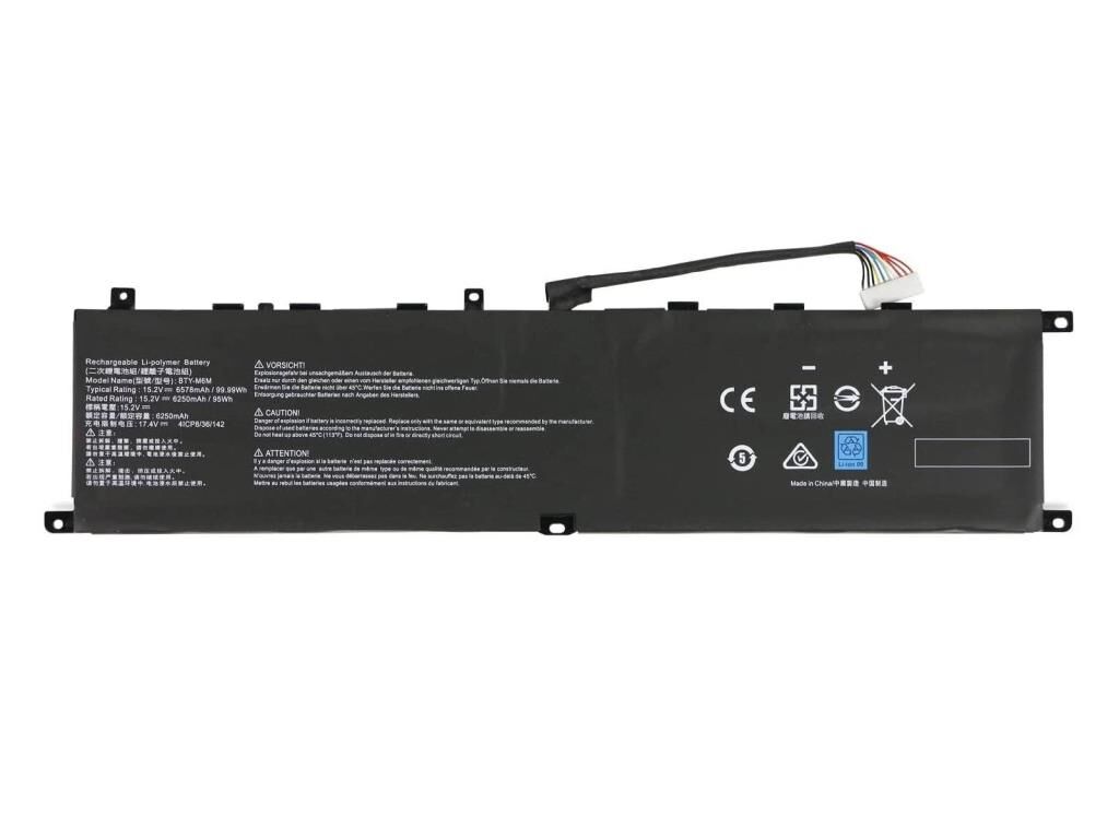 MSI WE76 11UK/11UM Notebook Bataryası, Laptop Pili