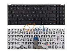 ASUS VivoBook F512DA F512FA F512FB F512FJ Notebook Klavyesi (Füme Siyah TR)