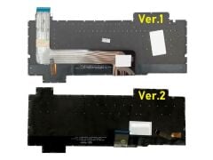 V170146DS1 uyumlu Notebook Klavyesi, Laptop Tuş Takımı (Siyah TR) ışıklı