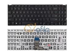 ASUS VivoBook F512FL-BQ547T, F512FL-EJ054T Notebook Klavyesi (Füme Siyah TR)