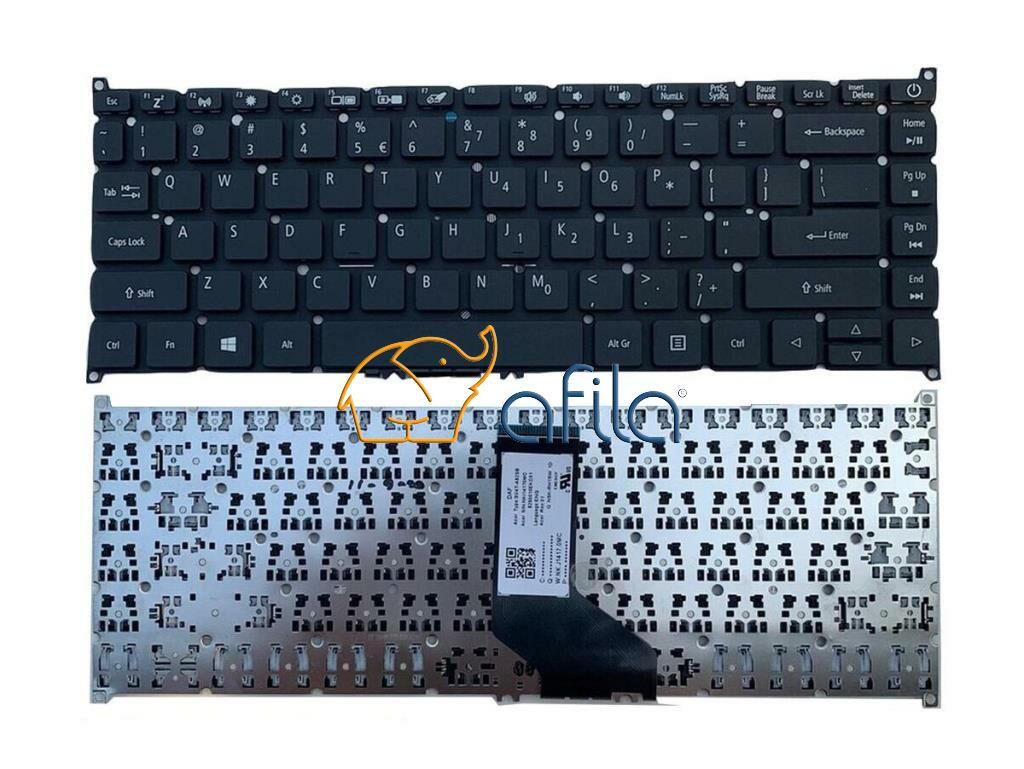 Acer Travelmate N19Q7 Uyumlu Notebook Klavyesi, Laptop Tuş Takımı (Siyah TR)