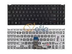 ASUS Vivobook 15 X512DA X512DK X512FA X512FB Notebook Klavyesi (Füme Siyah TR)
