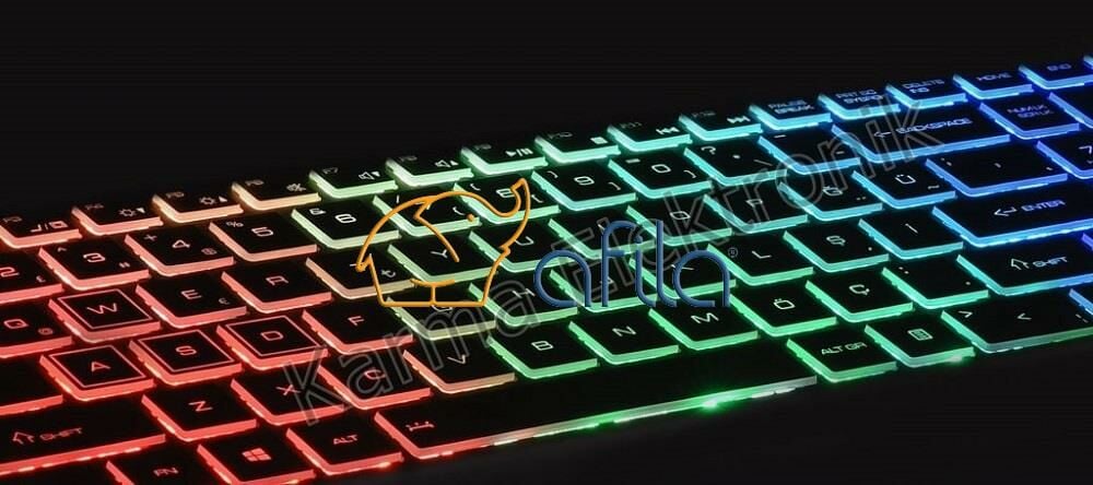Monster Abra A5 V13.4.2 Notebook Klavyesi (Siyah TR) RGB