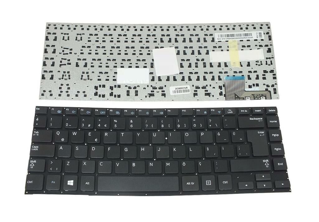 Samsung NP535U4C NP535U4B NP530U4C Notebook Klavyesi -Siyah - TR