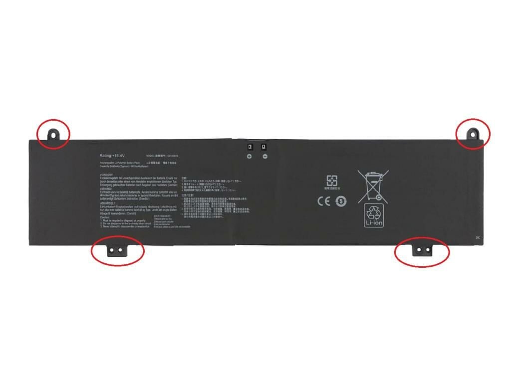 Asus Rog Strix G15 G513QC Notebook Bataryası, Laptop Pili / Ver.1