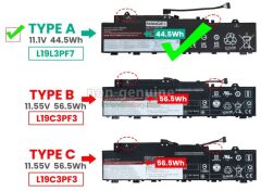 Lenovo ideaPad 5-14ALC05 (Type: 82LM) Notebook Bataryası, Laptop Pili (Orijinal Ürün)