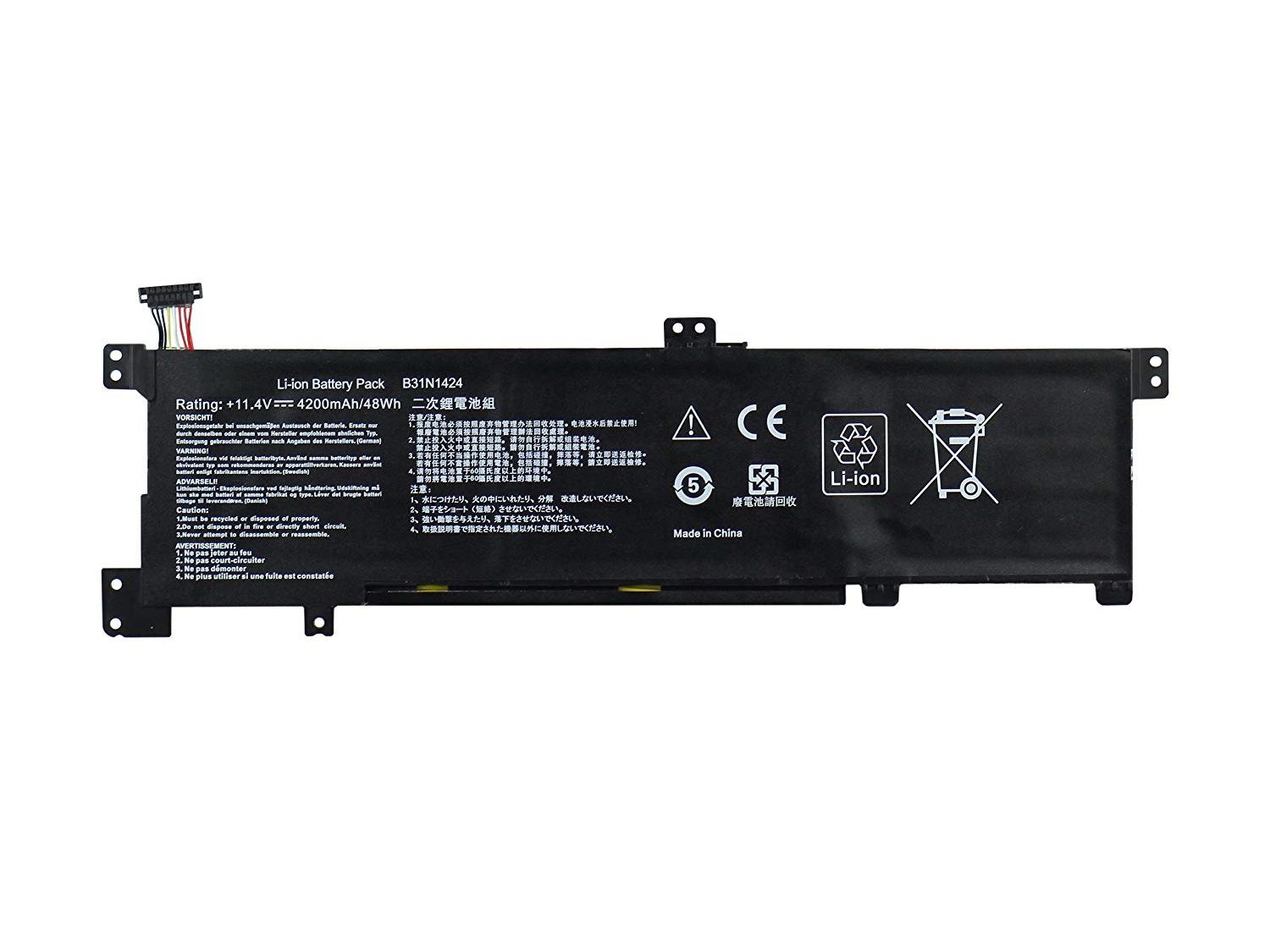 Asus K401LB-FR068T K401LB-FR084D K401LB-WS71 Notebook Bataryası