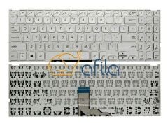 Asus X512D Serisi Notebook Klavyesi (Silver, Gri TR) / KL0610V2S