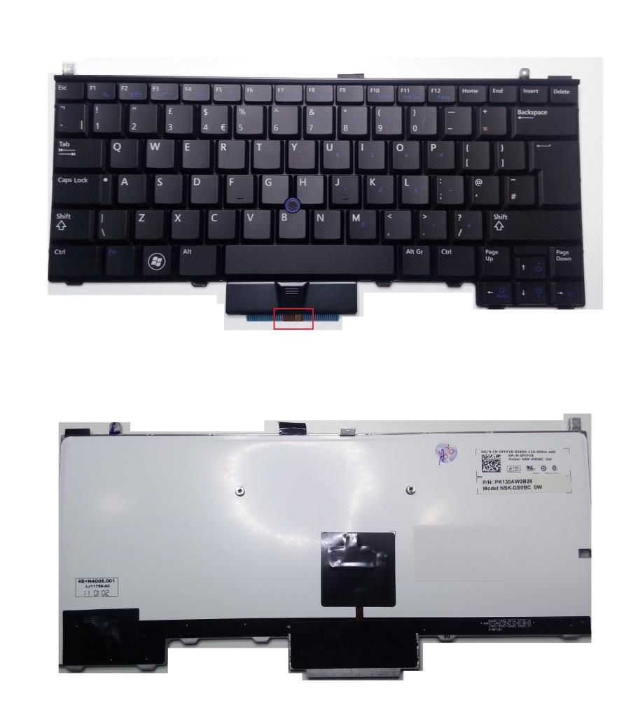 Dell Latitude E4310 P05G Notebook Klavye - Tuş Takımı, TR - Işıklı / KL0629TR