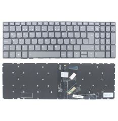 Lenovo V15-IIL (82C5000QTX) Notebook Klavye (Gri TR) Füme / ışıklı