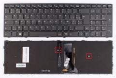 Monster N871EK1 Notebook Klavye - Siyah TR - (Beyaz ışıklı) Ver.1