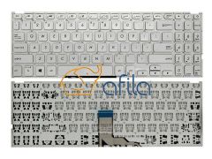 ASUS VivoBook F512UB-BQ039T, F512FB-EJ175T Notebook Klavyesi (Silver, Gri TR)