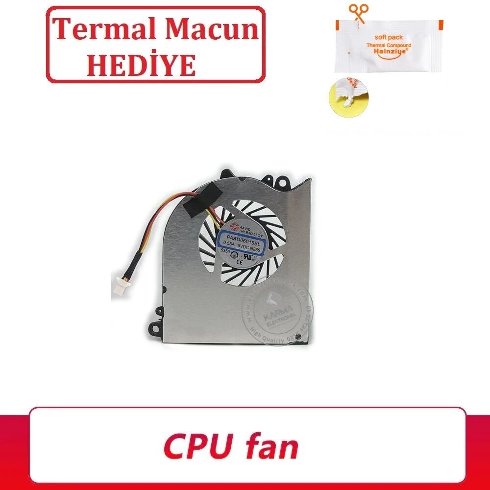 Msi Gs60-Ghost Gs60-Ghost 2Pl Gs60-Ghost Pro MSI Notebook CPU Fanı Ver.2 (Sol)