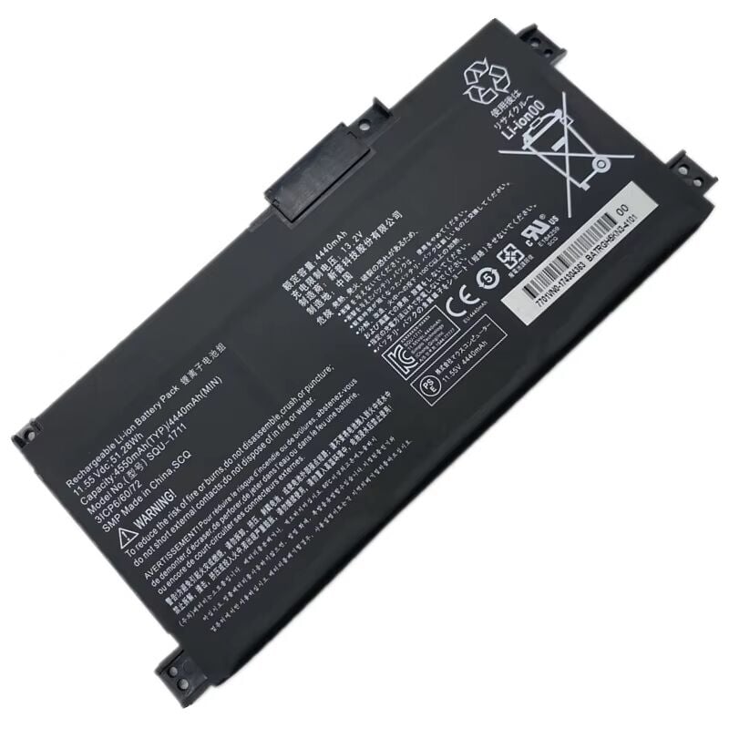 Casper Excalibur G770.9300-8EG0F, G770.9300-8EG0X Notebook Bataryası, Pili (Orjinal Üretici)