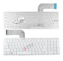 Hp 15-p168ca 15-p229sa Notebook Klavyesi - Beyaz - TR