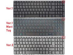 Lenovo ideaPad 520L-15IKB, V320-17ISK Serisi Klavyesi - Füme TR