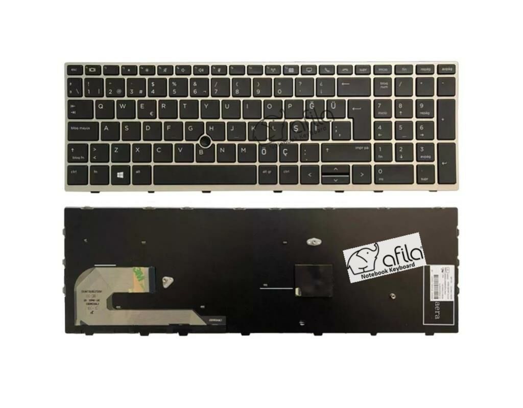 HP EliteBook 850 G6 (6XE72EA) Notebook Klavyesi - Tuş Takımı (Siyah TR)
