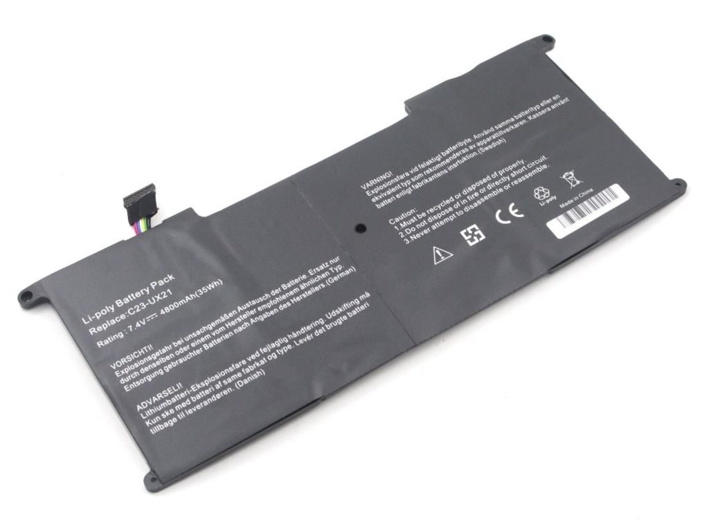 Asus UX21A UX21E C23-UX21 Notebook Bataryası - Pili