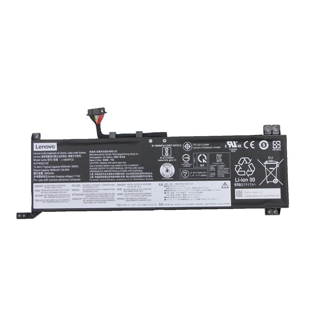 Lenovo L19M4PC1 5B10W86192 Notebook Bataryası, Laptop Pili (Orjinal Ürün)