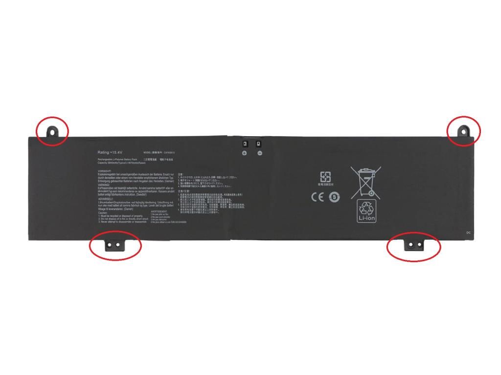 Asus Rog STUDIO 17 PX713QE Notebook Bataryası, Laptop Pili / Ver.1