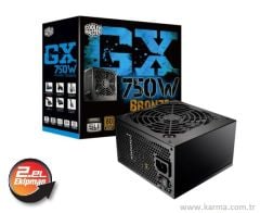 Cooler Master GX 750W 80 Plus PSU Bronze PC Power Supply (RS-750-ACAA-D3) / 2.EL