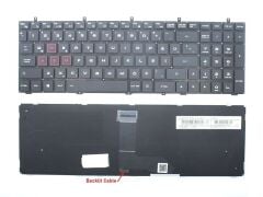Casper Excalibur G850.8750-8EG0X Notebook Klavyesi, Laptop Tuş Takımı (Siyah TR) ışıklı