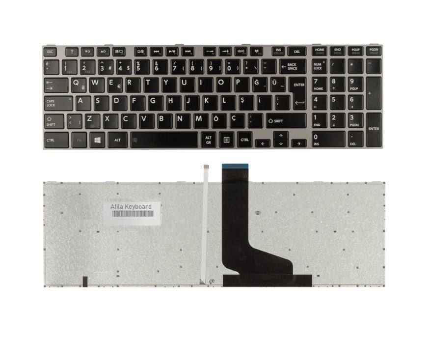 Toshiba MP-11B96TQ-5281W Klavye Siyah TR / ışıklı