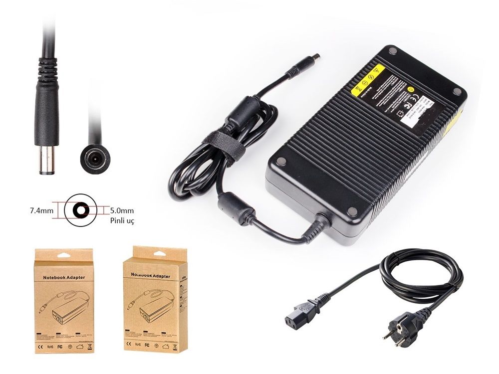 MSI GT72 2QE-628TR, GT72 2QE-629TR, GT72 2QE-1006TR Notebook Adaptör - Şarj Cihazı 230W