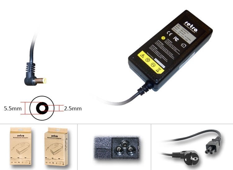 Lenovo G560, Y560, Z360 Adaptör (65W)