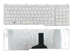 Toshiba Satellite L650-12Q, L650-13M Notebook Klavyesi - Tuş Takımı (Beyaz TR)